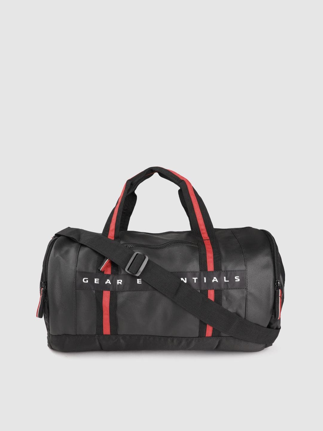 Buy Gear Unisex Black Solid Clubsport Duffel Bag With Brand Logo Print Detail - - Accessories for Unisex