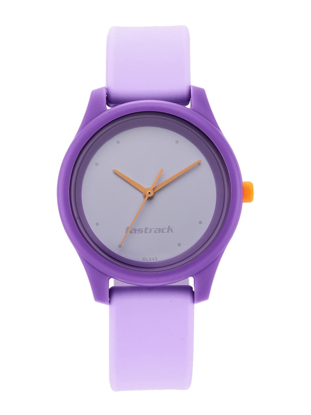 Buy Fastrack Unisex Grey Embellished Dial & Blue Straps Analogue Watch 68023PP02W - - Accessories for Unisex