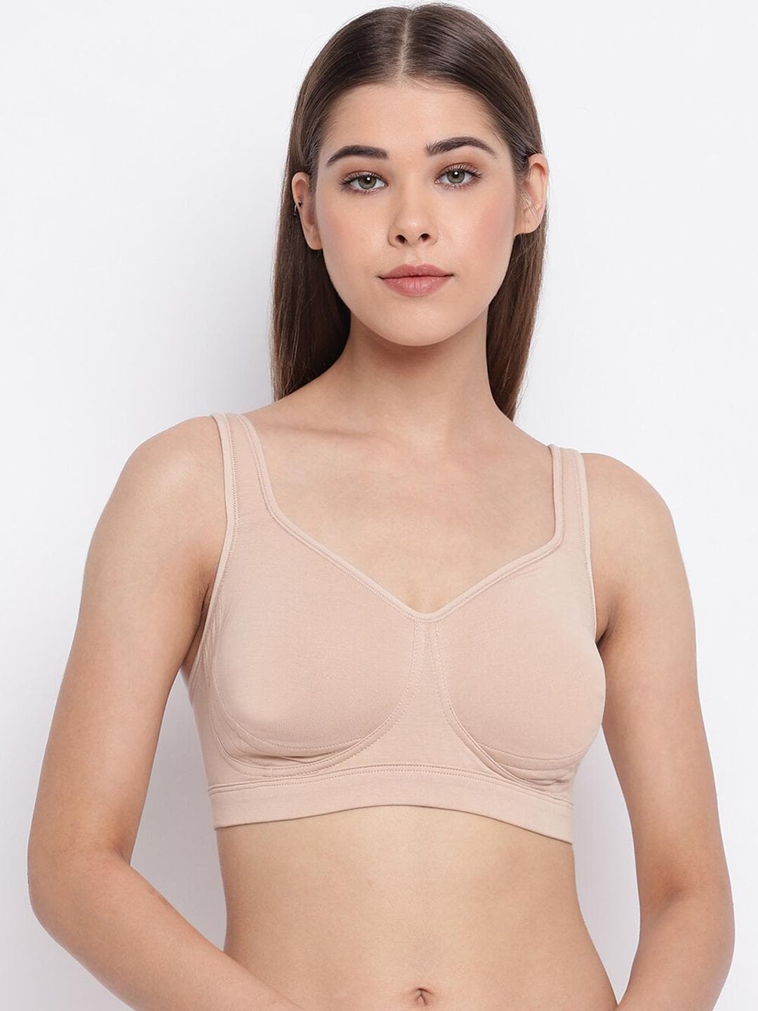 Buy Enamor Non Padded Wireless Full Coverage Fab Cool, Side Support Shaper Cotton Everyday Bra - - Apparel for Women
