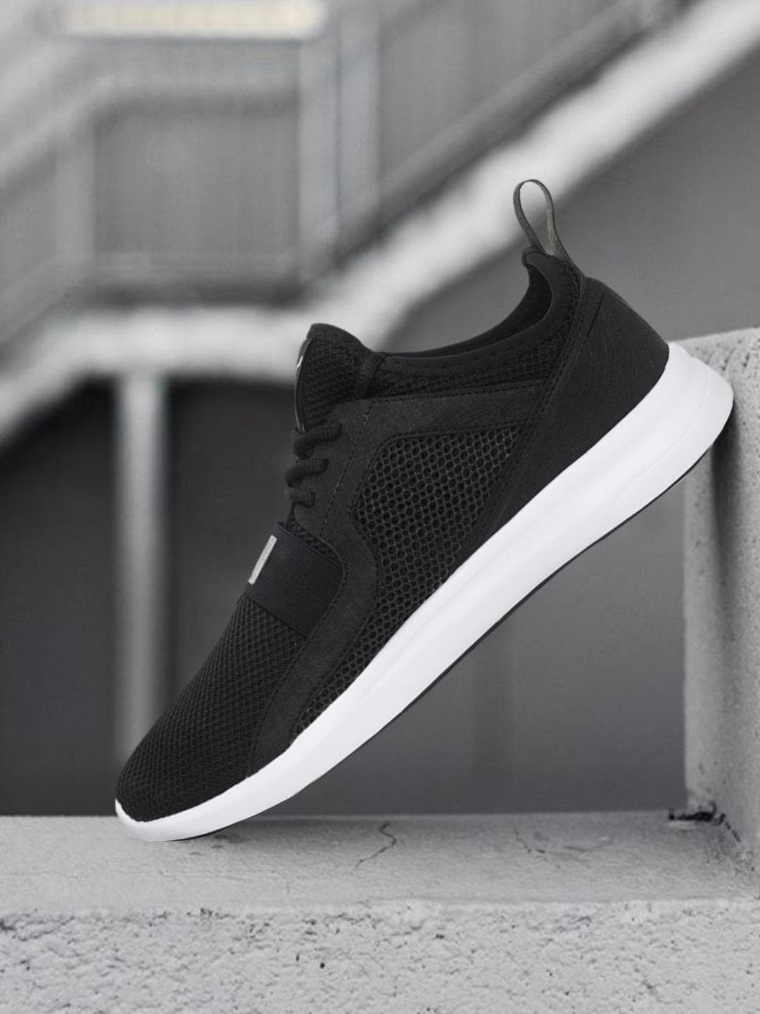 Puma Men Black Troy MU Running Shoes