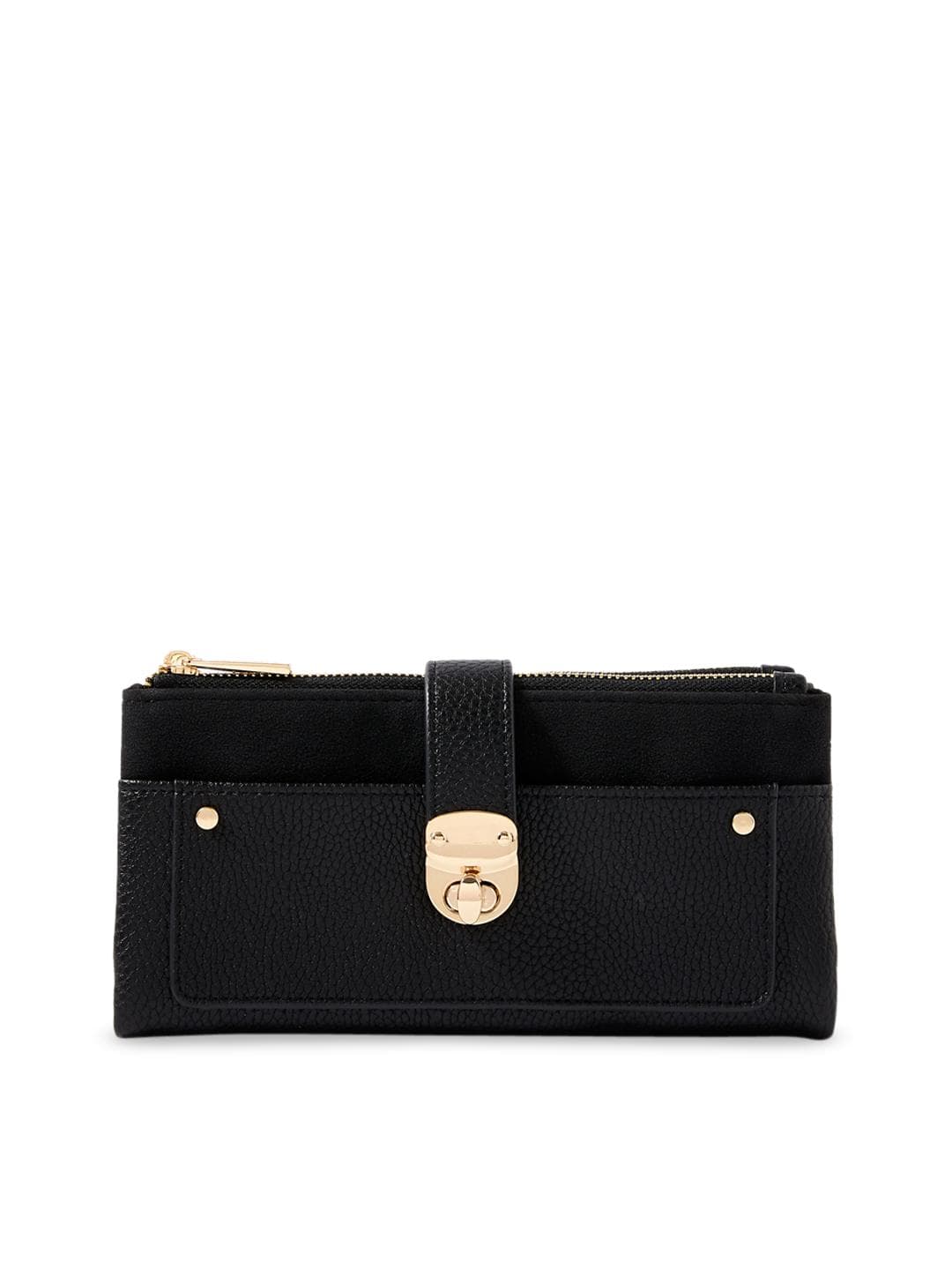 Accessorize Women Black Faux Leather Freya Wallet