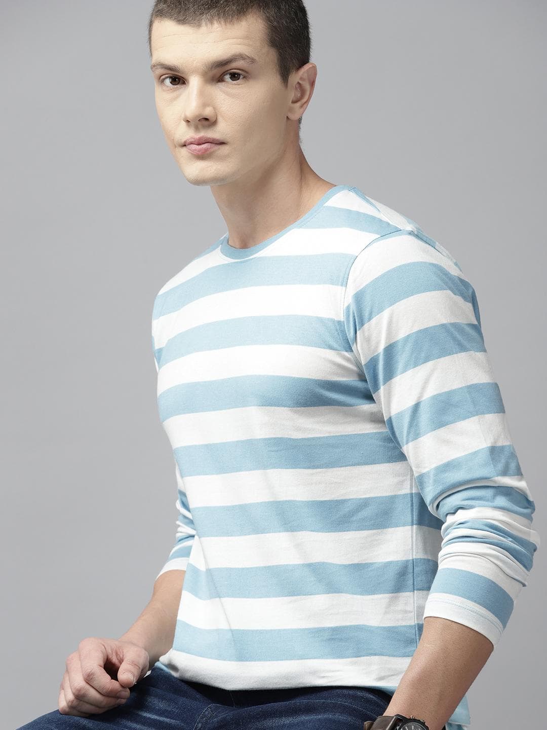 The Roadster Lifestyle Co. Striped T-shirt