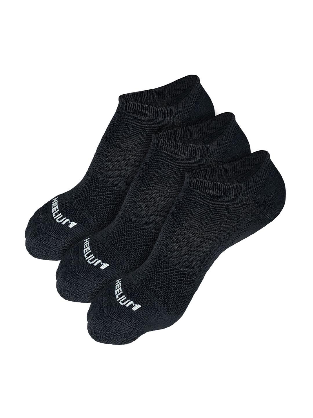 Buy Heelium Men Pack Of 3 Odour Free Breathable Anti Bacterial Bamboo Ankle Length Socks - - Accessories for Men