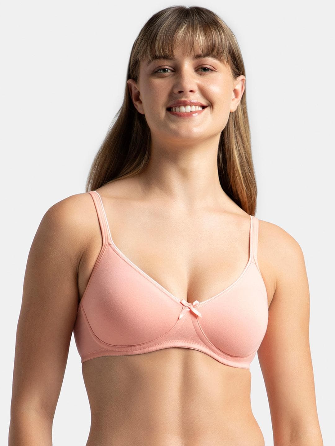 Buy Jockey Wirefree Non Padded Medium Coverage Everyday Bra 1722 - - Apparel for Women