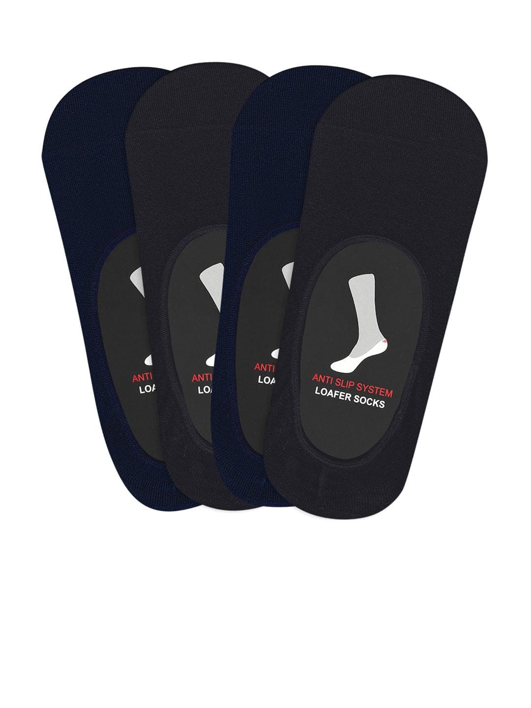 Buy Socksxpress Pack Of 4 Men AntiSlip Loafer Shoeliner Socks - - Accessories for Men