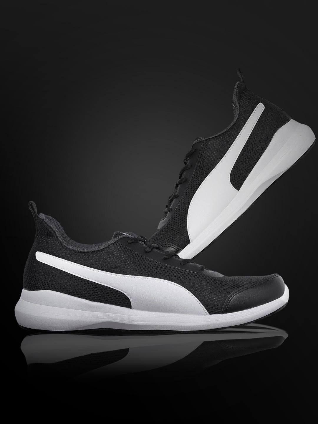 Buy Puma Men Black City Running Shoes - - Footwear for Men