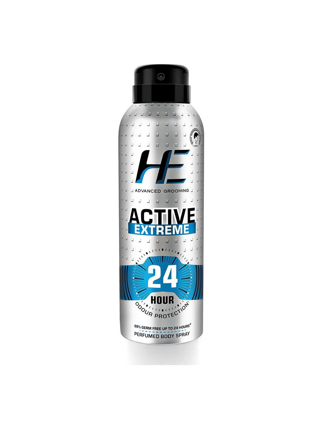 Buy HE Men Active Extreme Perfumed Body Spray Deodorant 100g - - Personal Care for Men