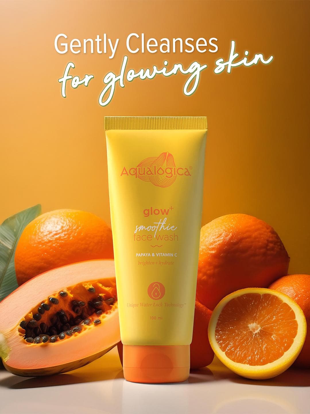 Buy Aqualogica Glow + Smoothie Face Wash For Deep Cleansing & Skin Brightening 100 Ml - - Personal Care for Unisex