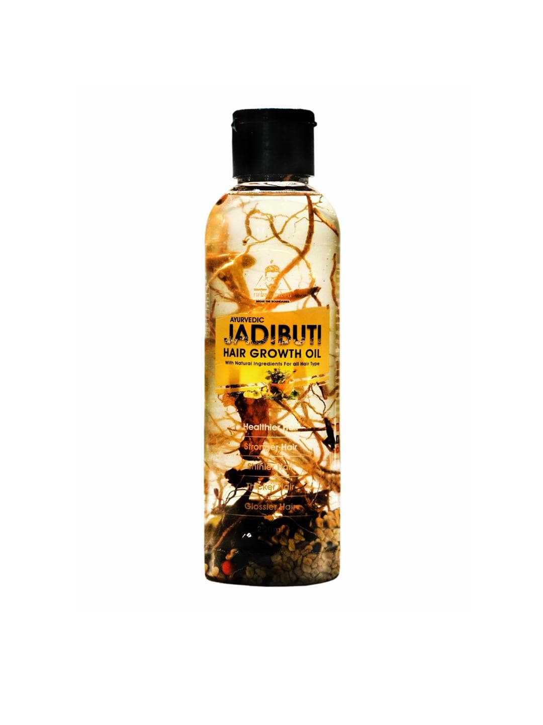 URBANGABRU Transparent Ayurvedic Jadibuti Hair Oil for Hair Fall Control & hair Growth with Natural Herb - 200ml