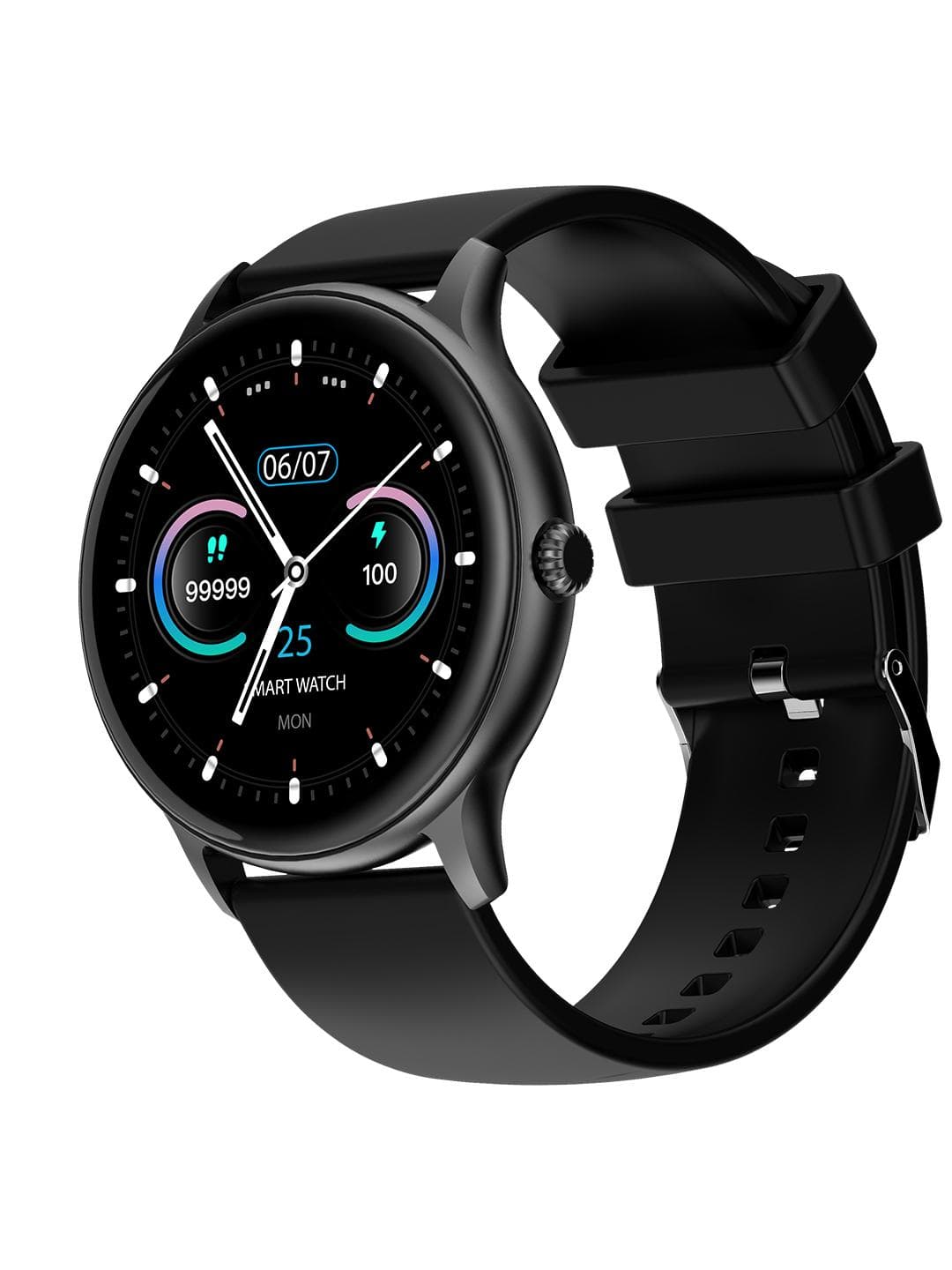 Buy Fire Boltt Black Hurricane Smartwatch 34BSWAAY - - Accessories for Unisex