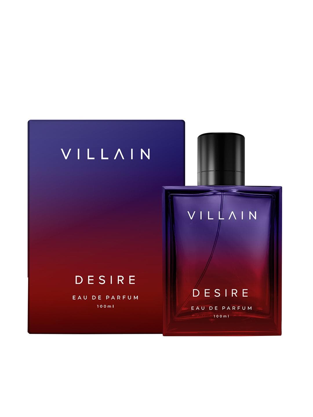 Buy VILLAIN Men Desire Perfume EDP With Caramel & Amber For Warm Scent 100 Ml - - Personal Care for Men