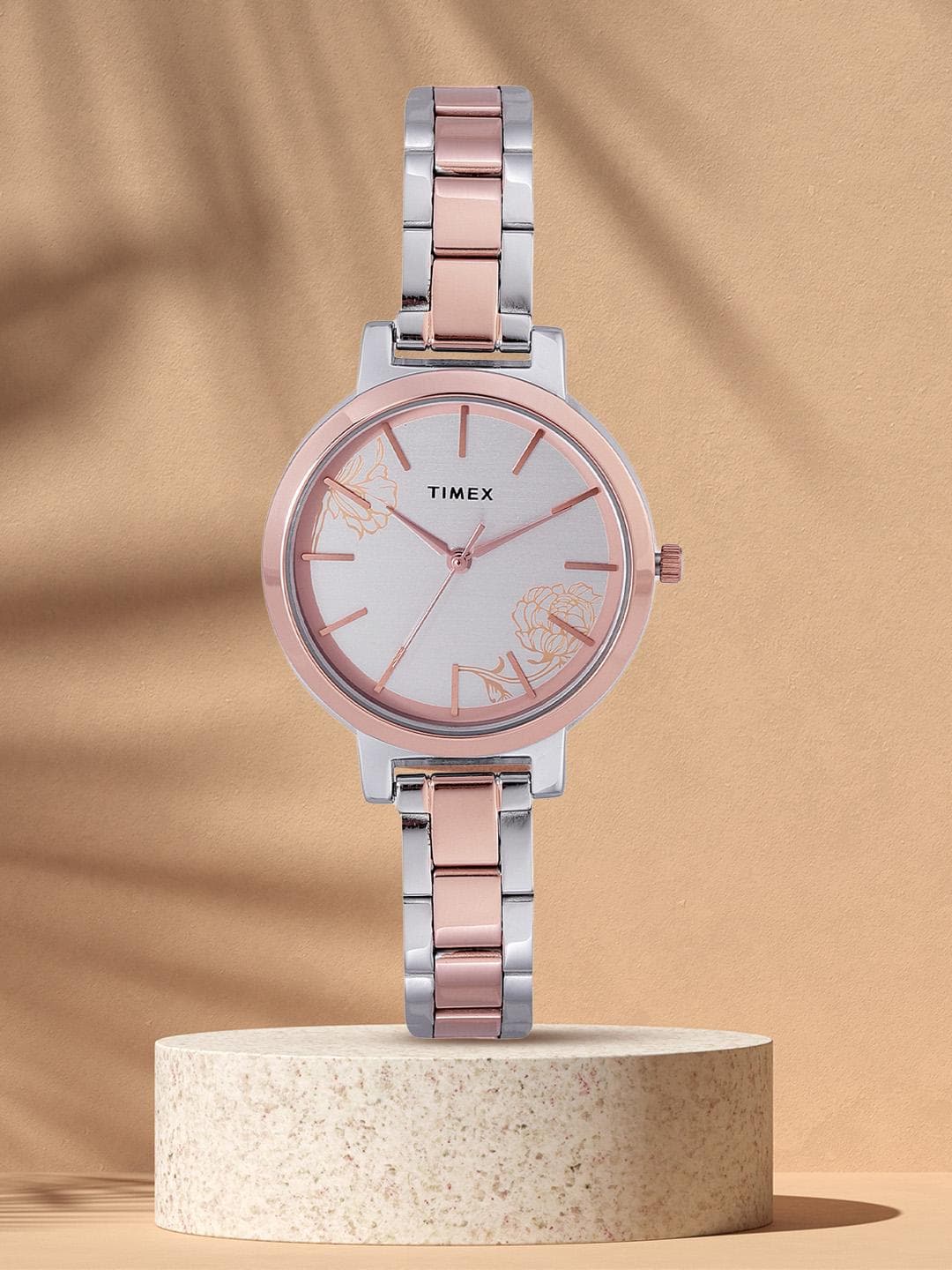 Buy Timex Women Silver Toned Dial & Multicoloured Bracelet Style Analogue Watch TWHL41SMU09 - - Accessories for Women