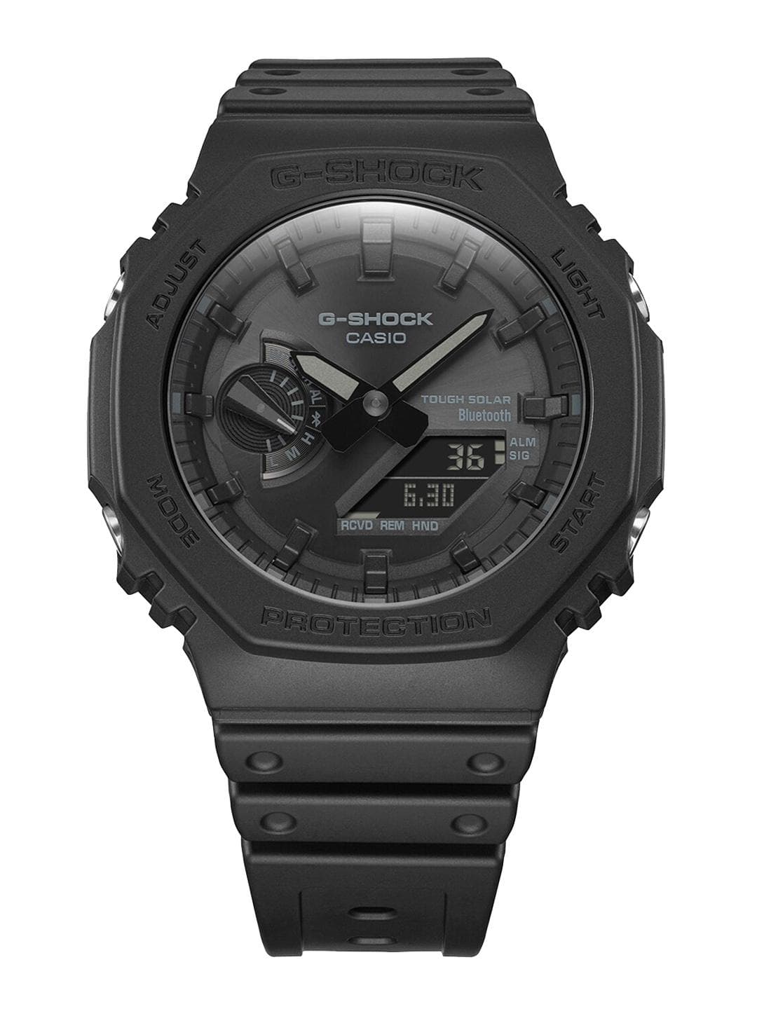 Buy CASIO Men G Shock GA B2100 1A1DR Black Analog Digital Dial Black Resin Strap Watch G1242 - - Accessories for Men