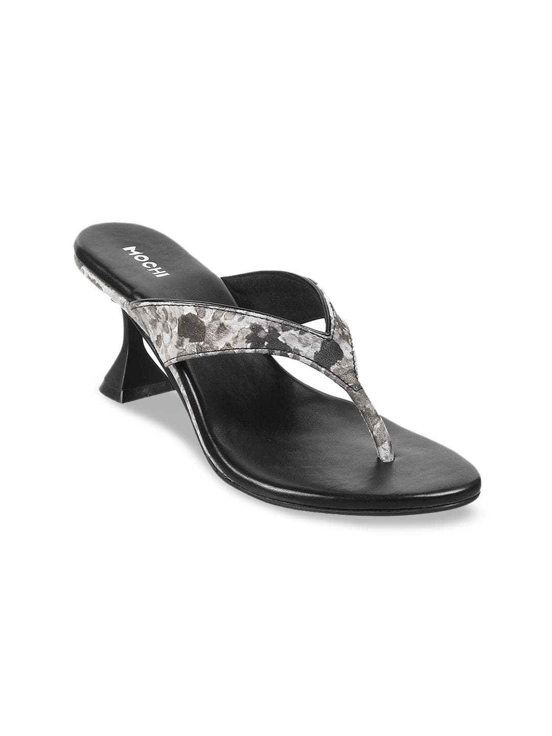 Mochi Printed Kitten Sandals
