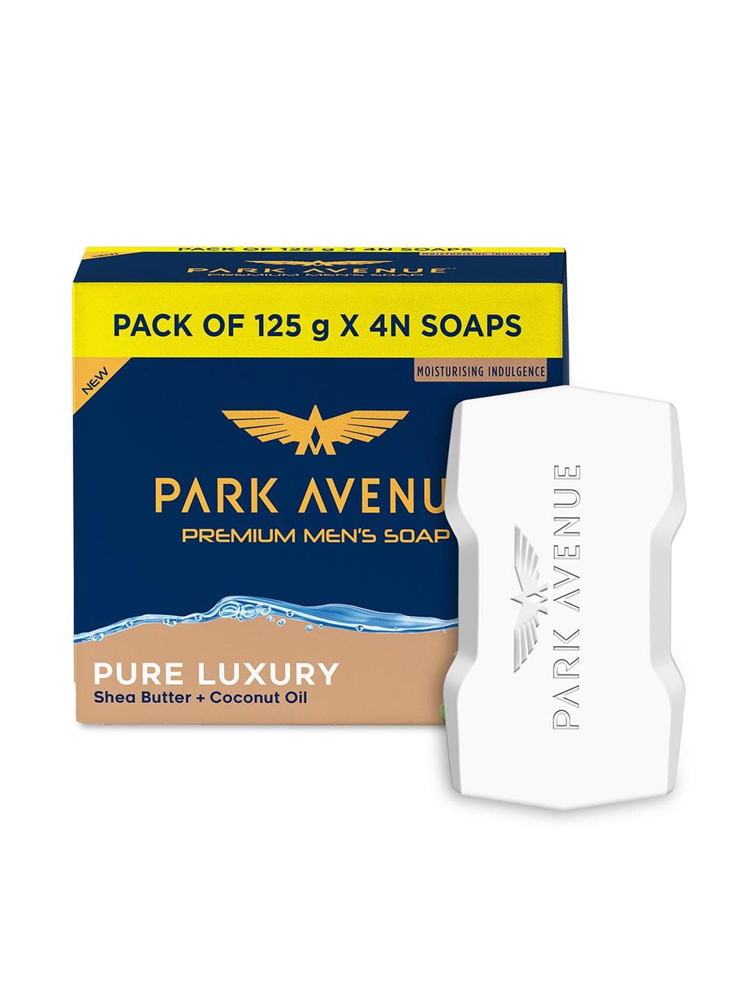 Buy Park Avenue Men Set Of 4 Pure Luxury Premium Soap With Shea Butter & Coconut Oil 125g Each - - Personal Care for Men
