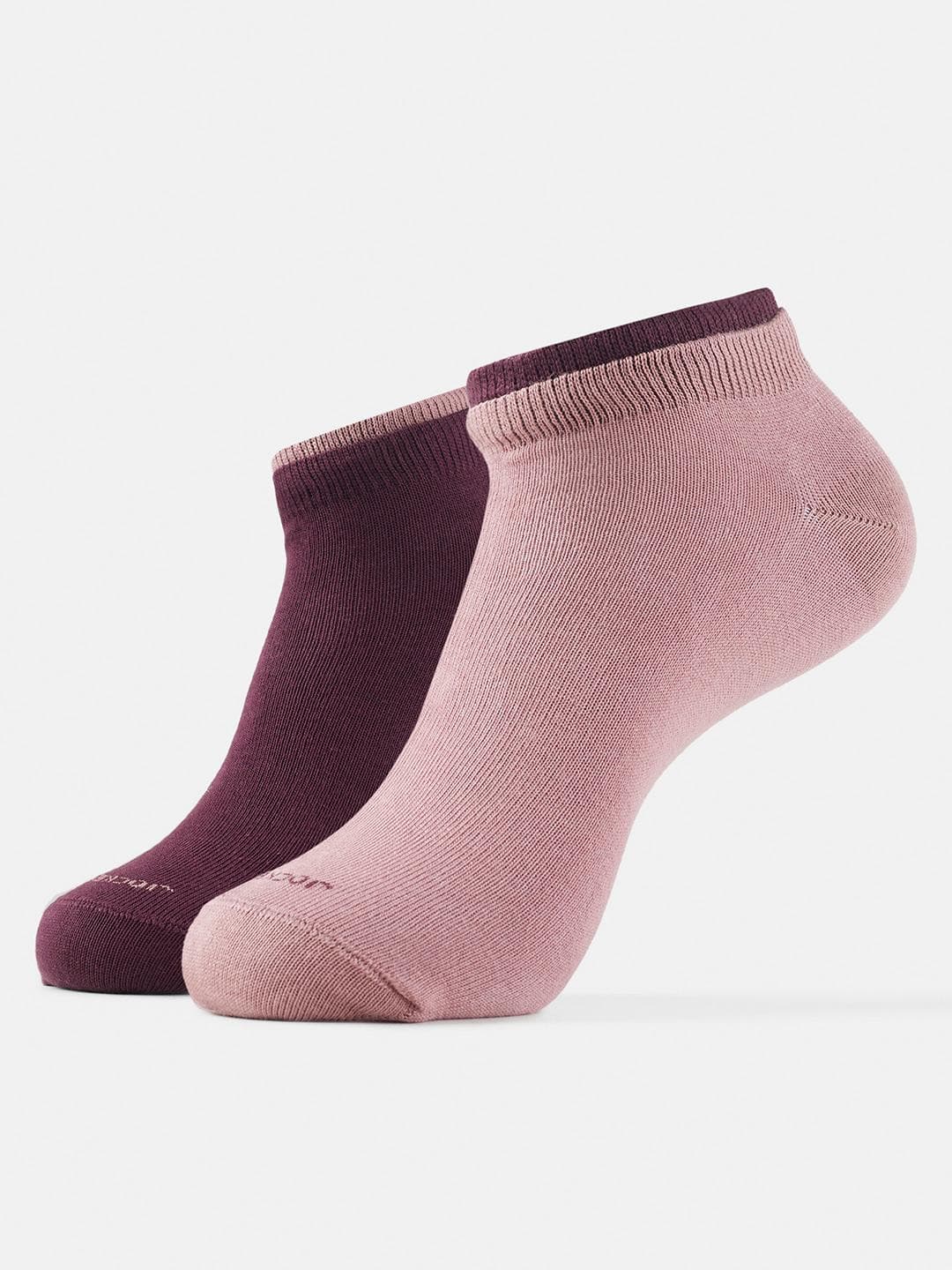 Buy Jockey Pack Of 2 Solid Compact Cotton Stretch StayFresh Low Show Socks 7491 - - Accessories for Women
