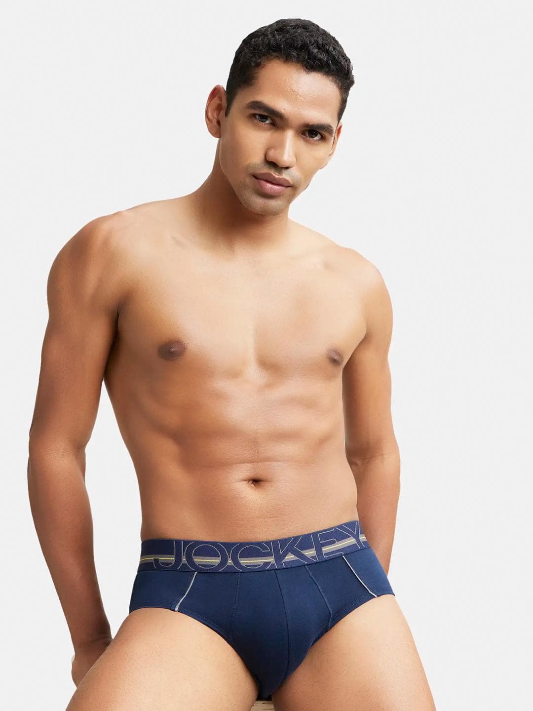 Jockey Combed Cotton Brief with Ultrasoft Waistband-US14
