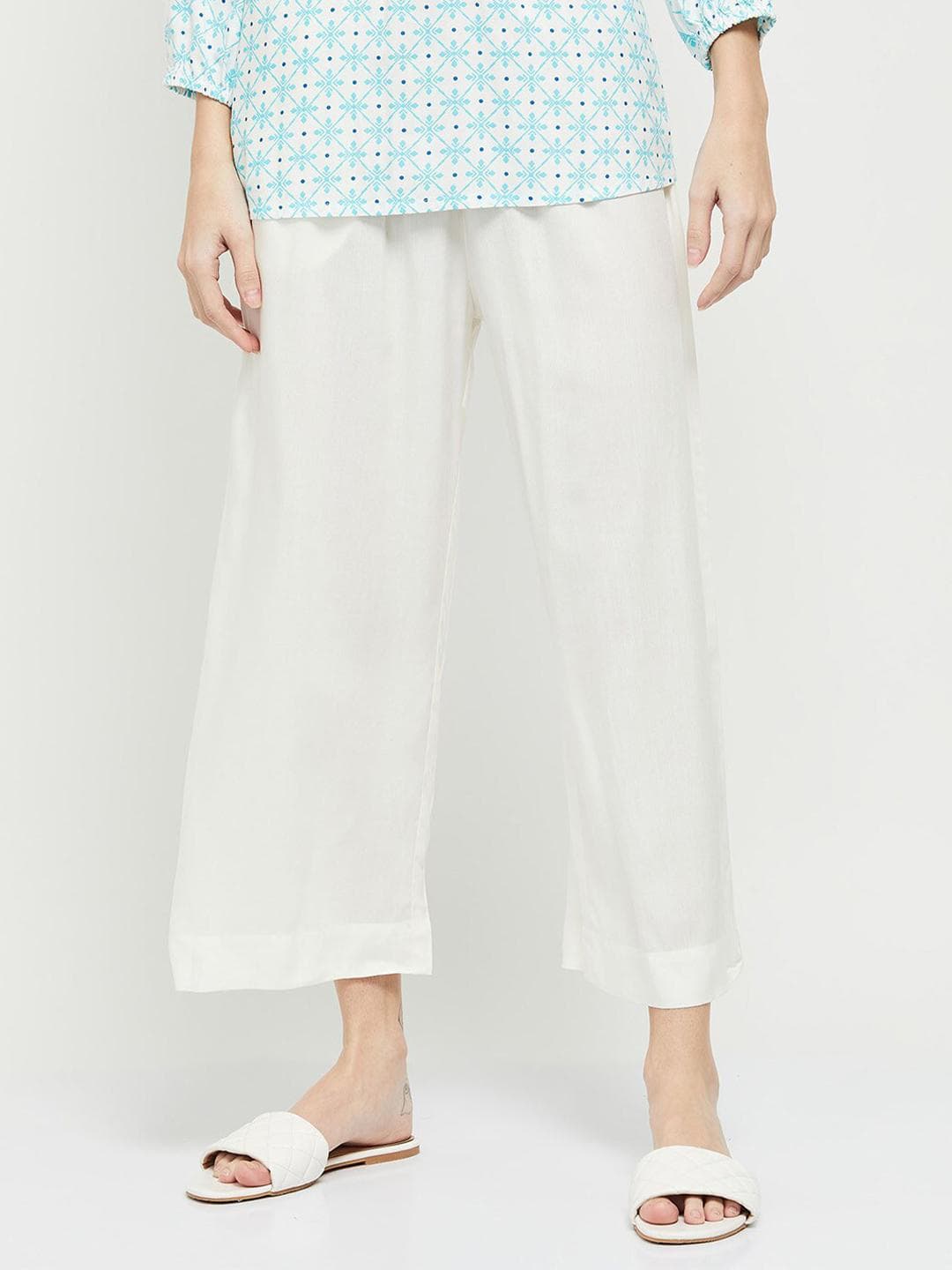 max Women Flared Palazzos