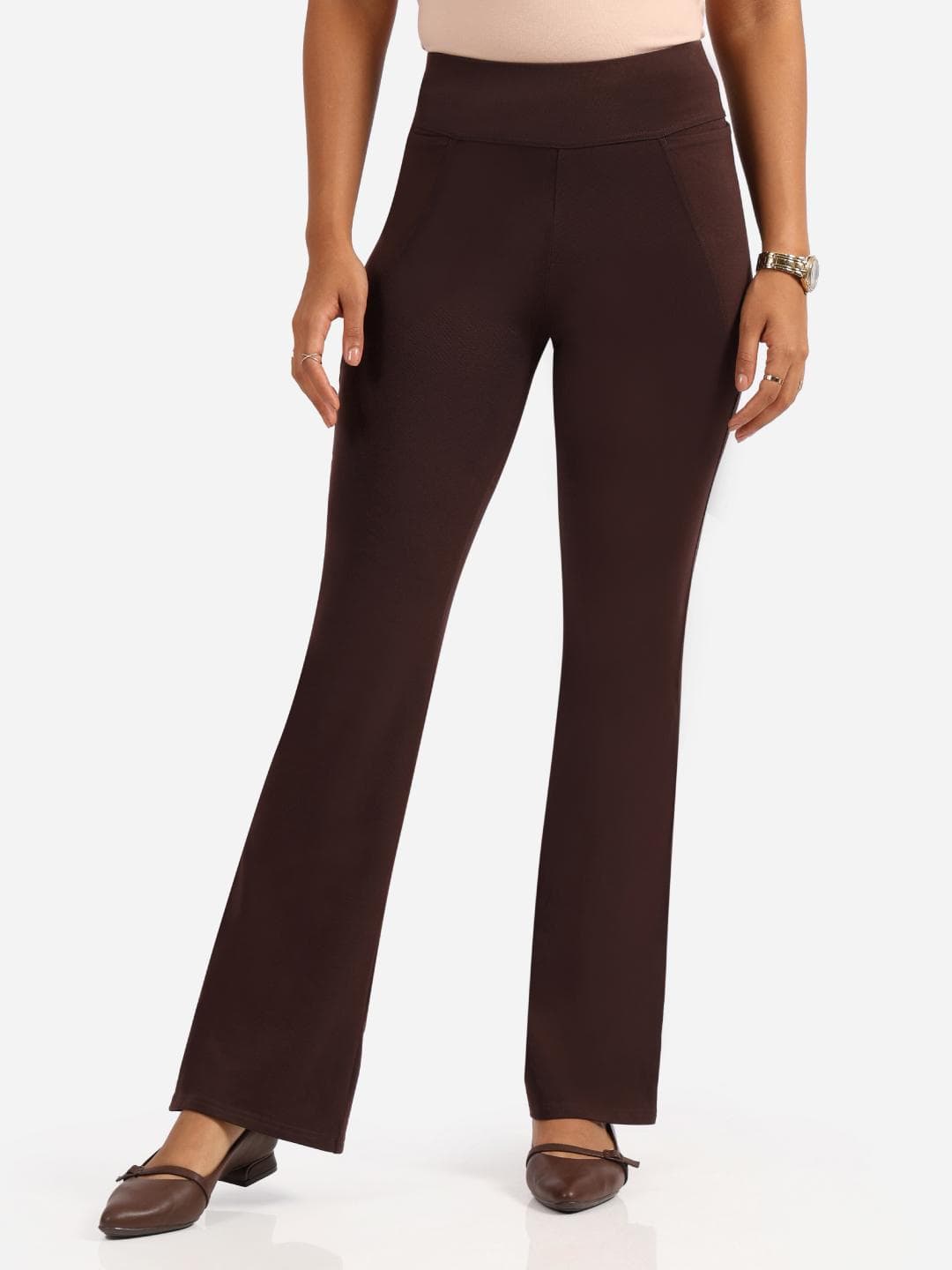 Blissclub Women Groove-In Cotton Flare Pants