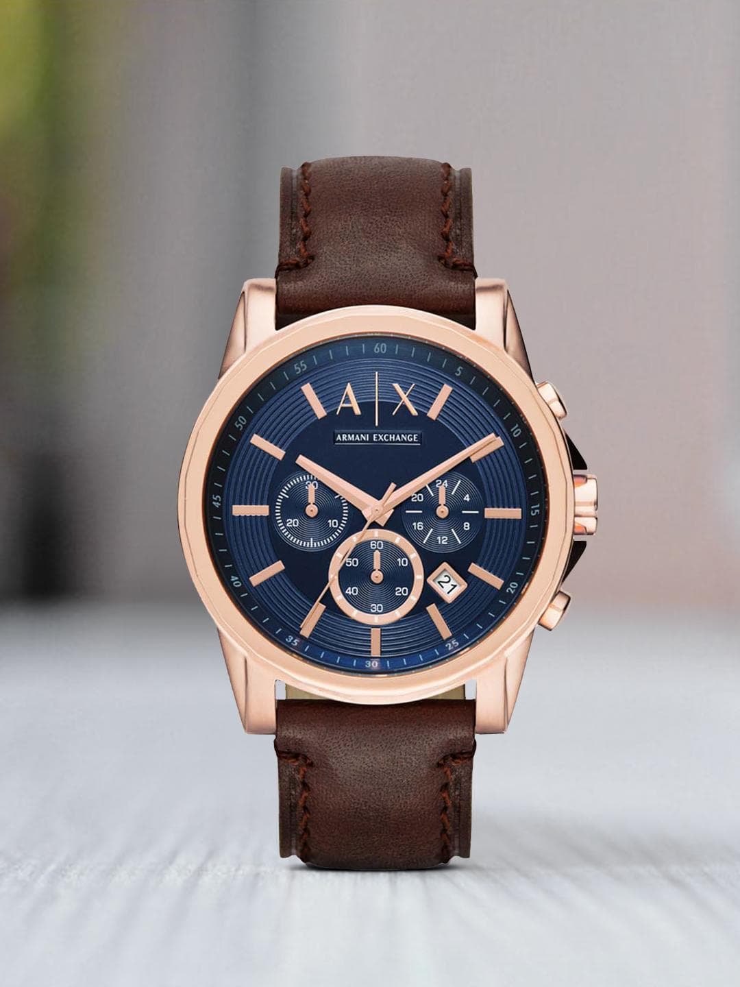 Buy Armani Exchange Men Navy Blue Chronograph Watch AX2508I - - Accessories for Men