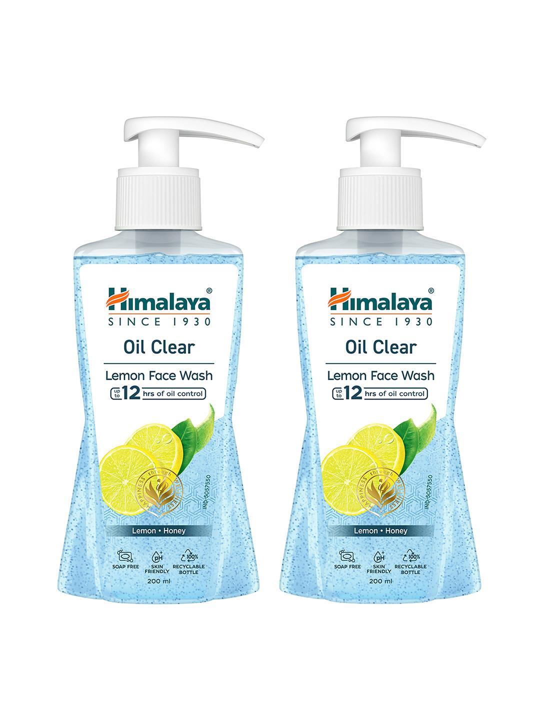 Buy Himalaya Set Of 2 Oil Clear Lemon Face Wash With Honey 200 Ml Each - - Personal Care for Unisex