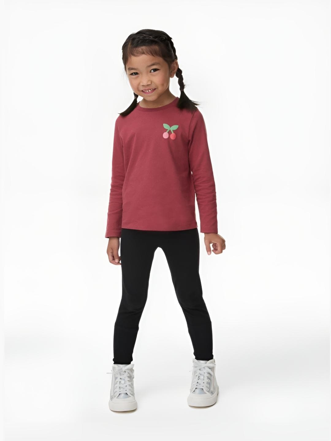 Marks & Spencer Pure Cotton Cherry Top