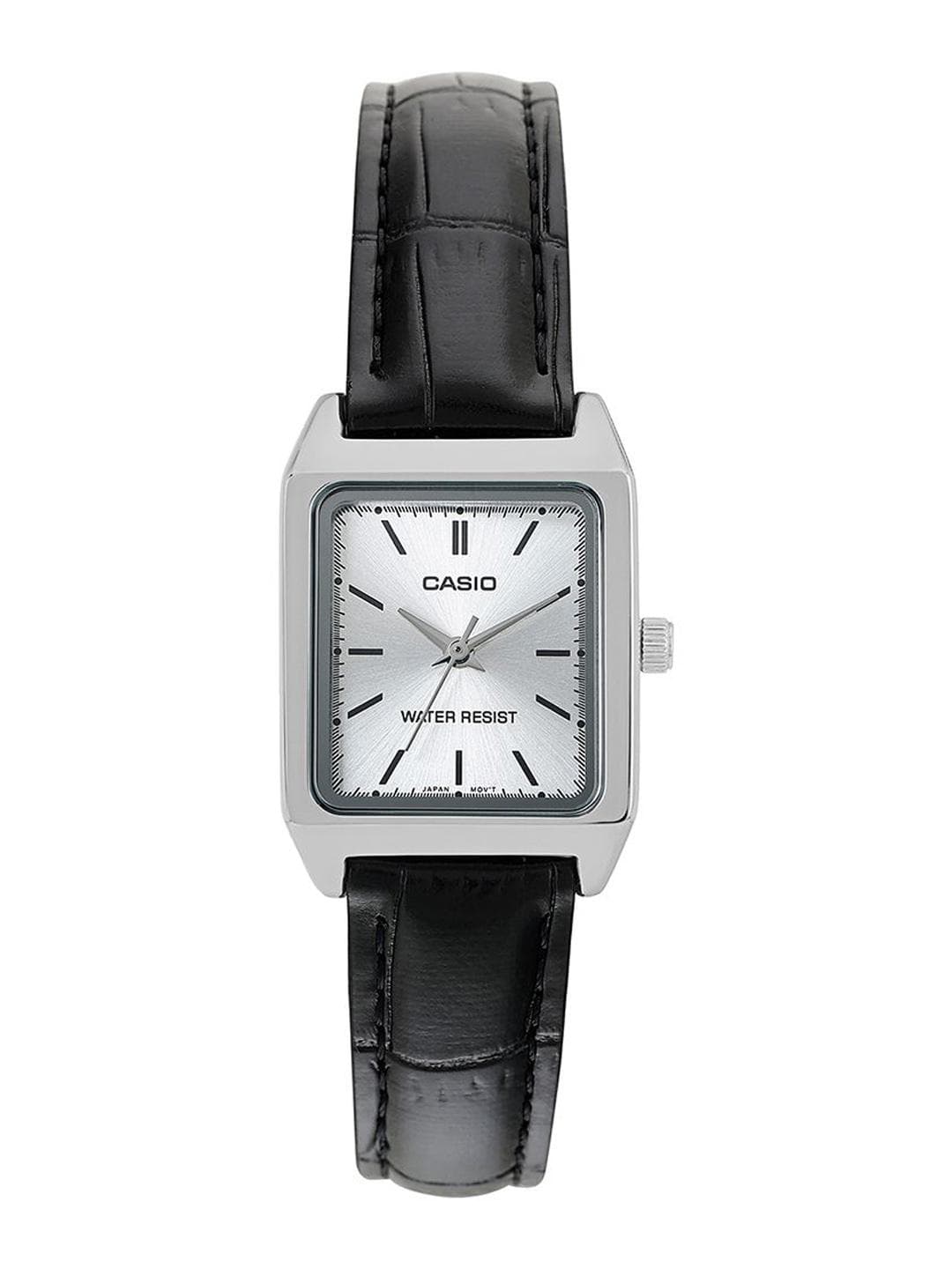 CASIO Women Dial & Leather Cuff Straps Analogue Watch A2289