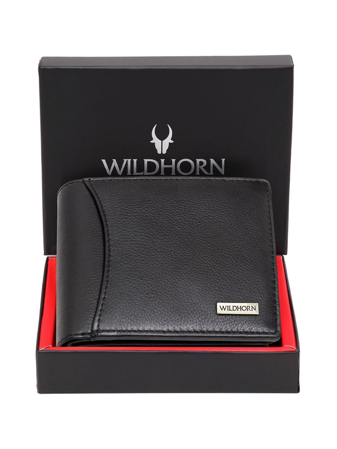 Buy WildHorn Men Leather Two Fold Wallet - - Accessories for Men