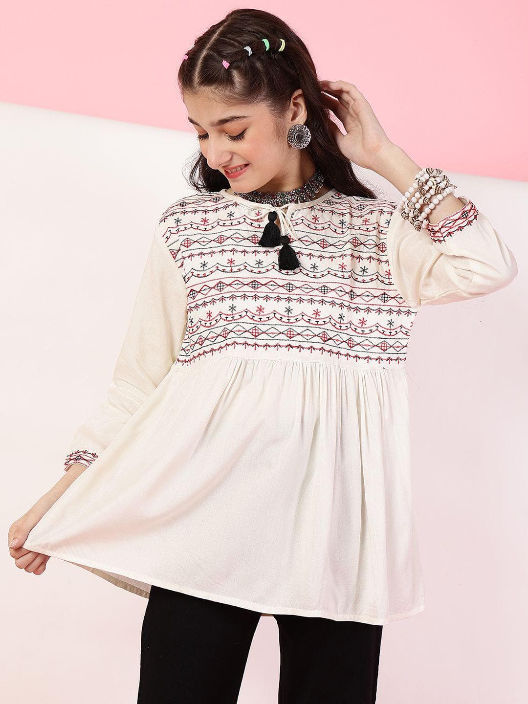 BAESD Embroidered Top