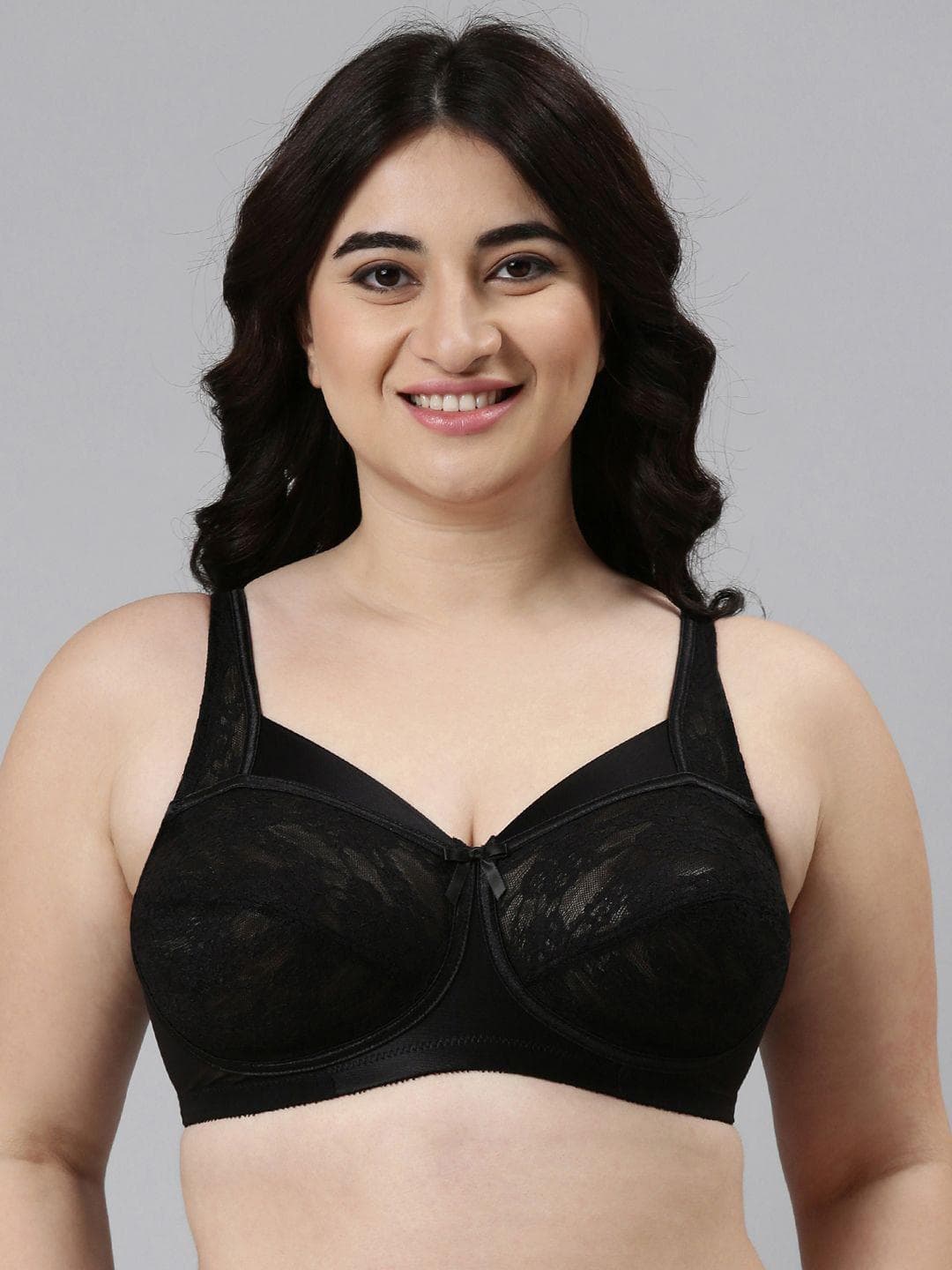 Enamor Full Support Classic Lace Lift Bra Fb06