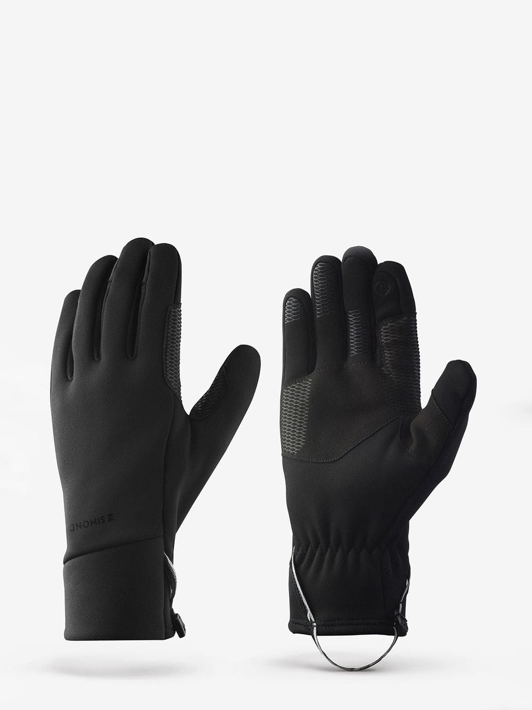 Decathlon Forclaz - Adults Black MT500 Breathable Trekking Gloves