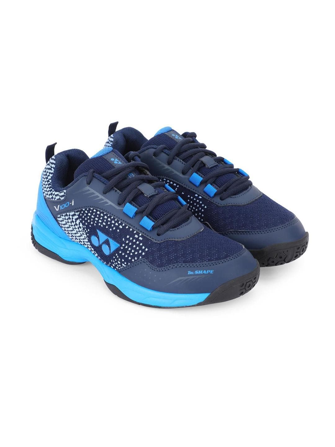 Buy YONEX Men V100I Non Marking Contagrip Lace Ups Badminton Shoes - - Footwear for Men