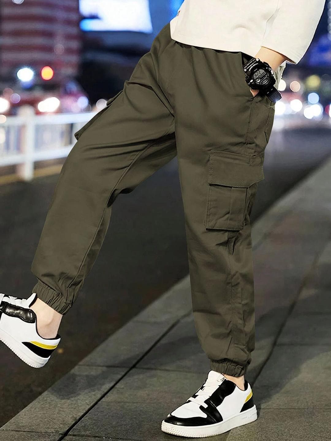 BAESD Boys Cargos Joggers