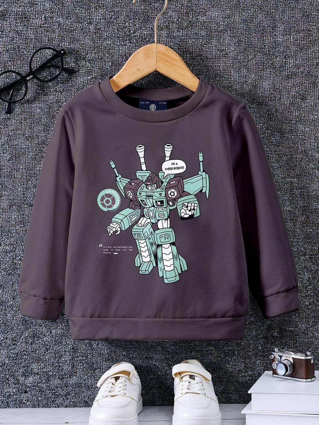 CODEZ Boys Printed Sweatshirt