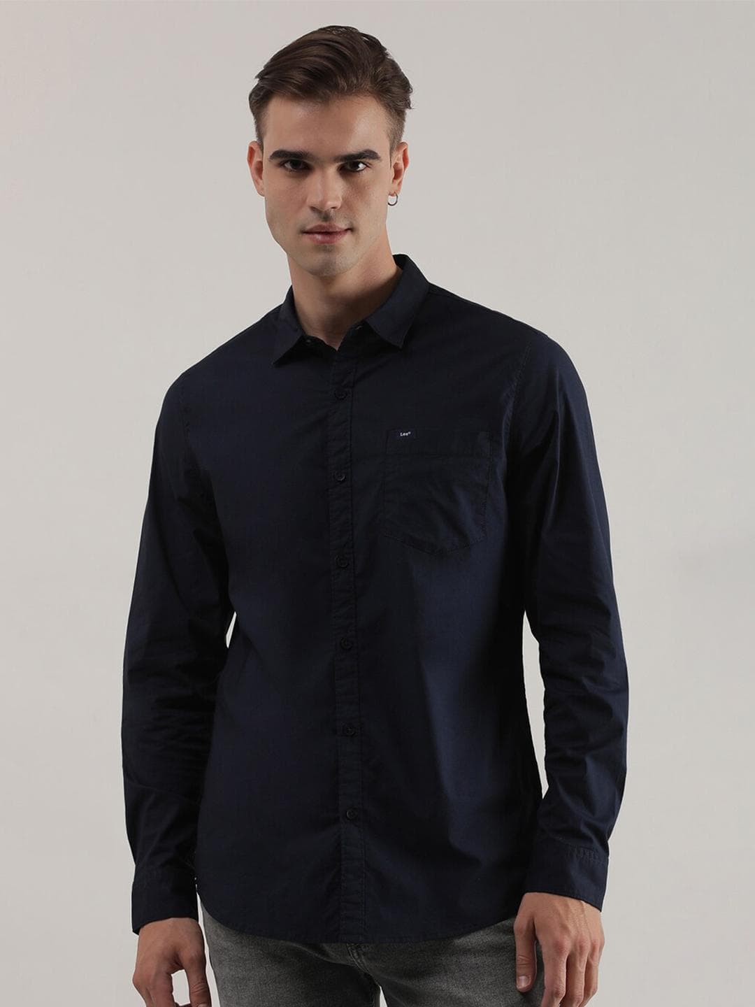Lee Slim Fit Cotton Casual Shirt