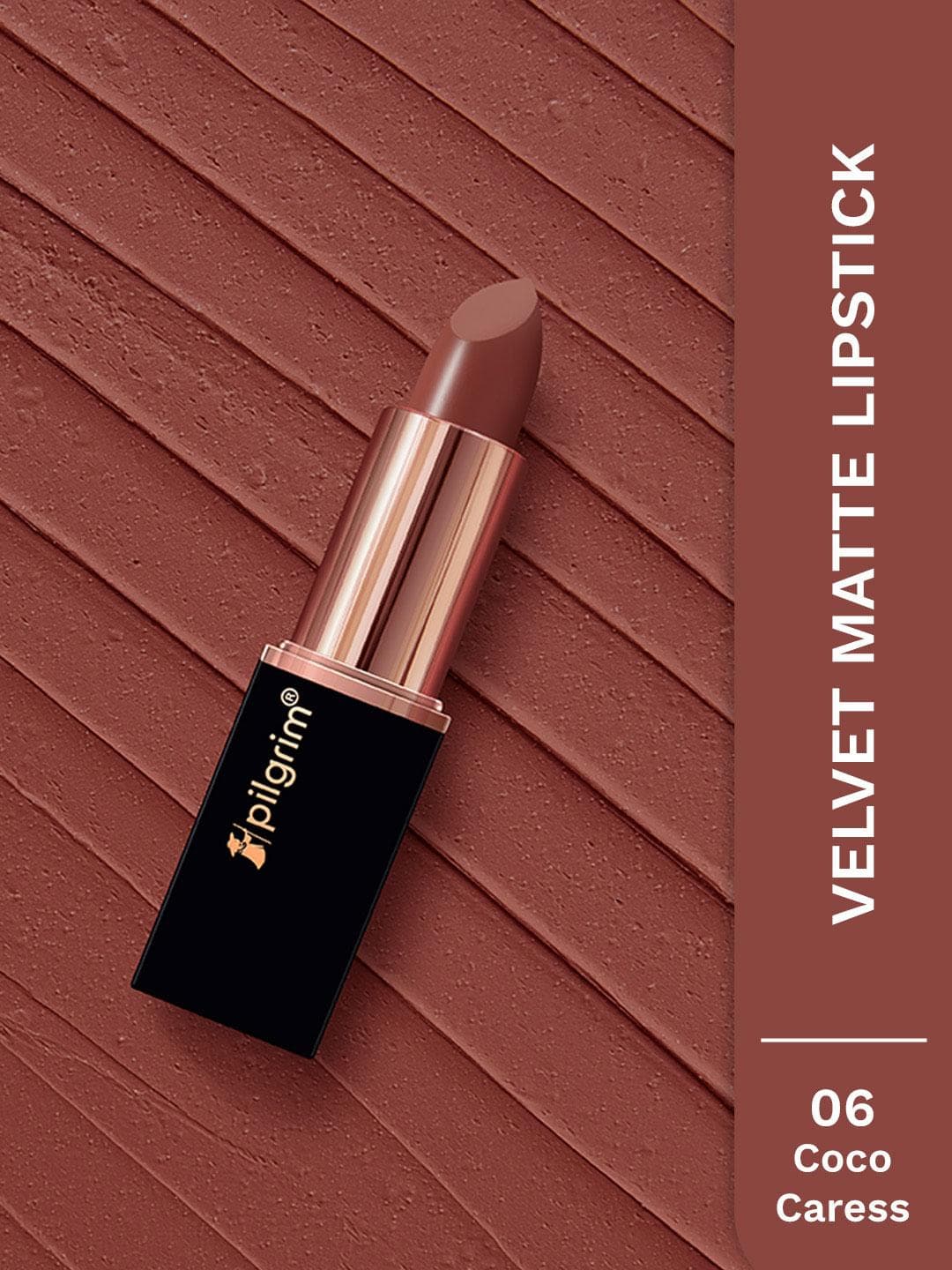 Buy Pilgrim Matte Bullet Intense Colour Transferproof & Smudgeproof Lipstick Coco Caress 06 - - Personal Care for Unisex