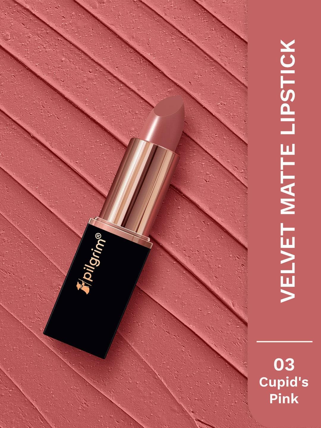 Buy Pilgrim Matte Bullet Intense Colour Transferproof & Smudgeproof Lipstick Cupid