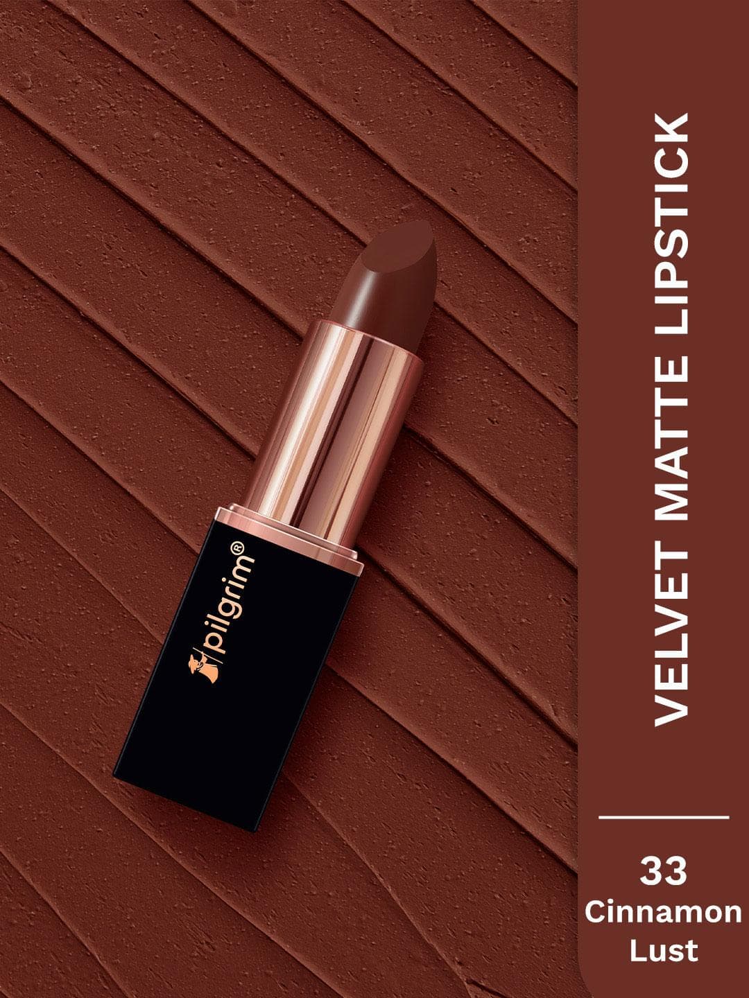 Buy Pilgrim Matte Bullet Intense Colour Transferproof & Smudgeproof Lipstick Cinnamon Lust 33 - - Personal Care for Unisex