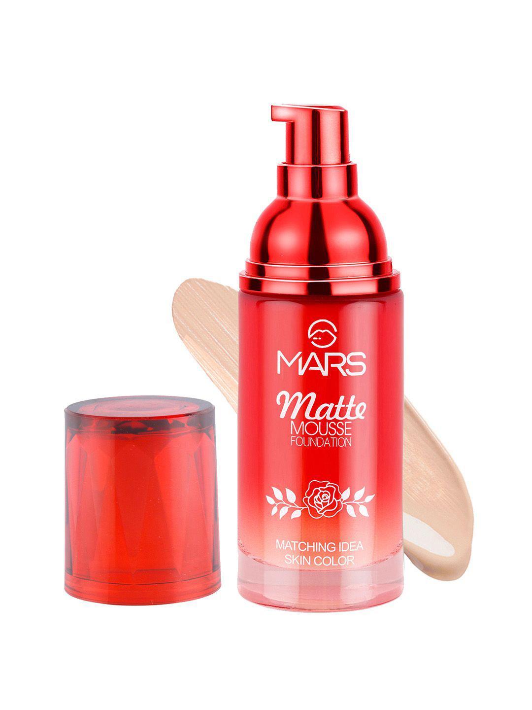 Buy MARS Light Matte Mousse Foundation 60ml Nude Beige 104 - - Personal Care for Women
