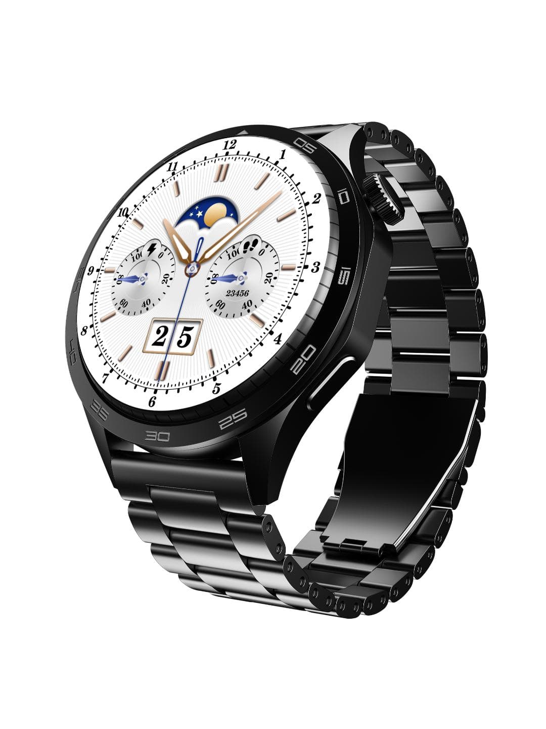 Buy BoAt Enigma Radiant Luxury Watch With Upto 6 Days Battery Guided Breathing 1.43