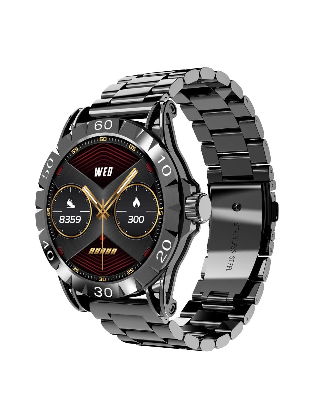 boAt Enigma Orion Men's Luxury Smartwatch With 1.39" HD Display BT Calling7 Days Battery