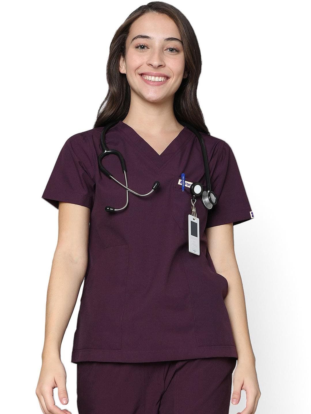 Buy KNYA Women Doctor 5 Pocket Scrub Suit - - Apparel for Women