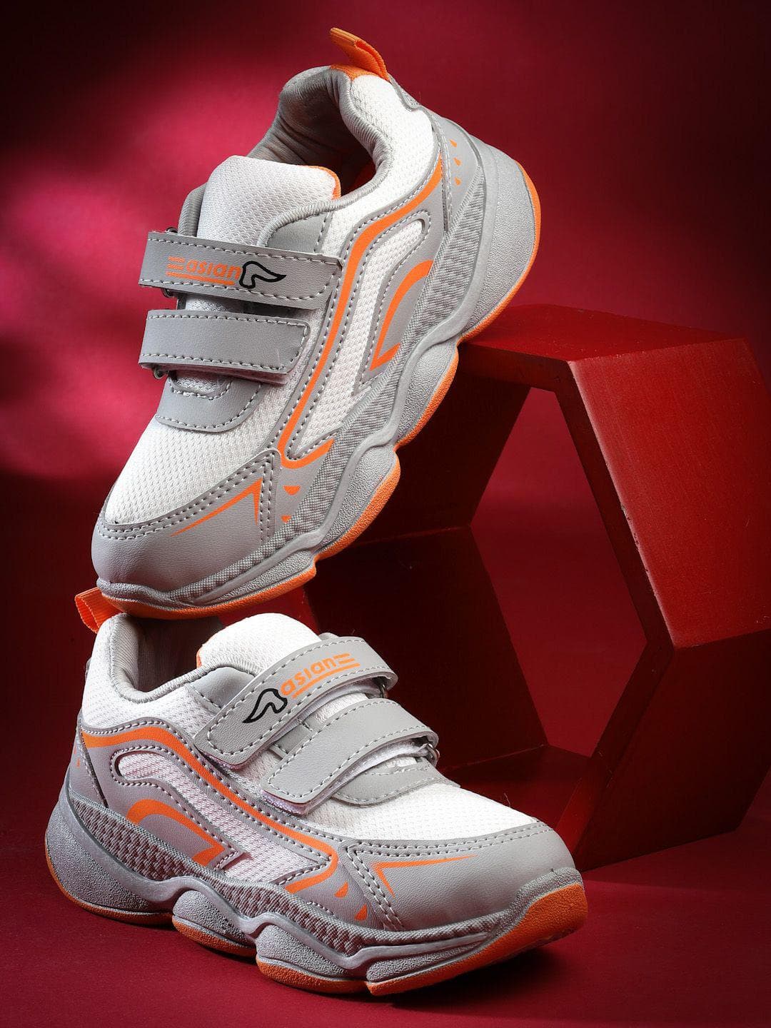ASIAN Kids Mesh Running Non-Marking Sports Shoes
