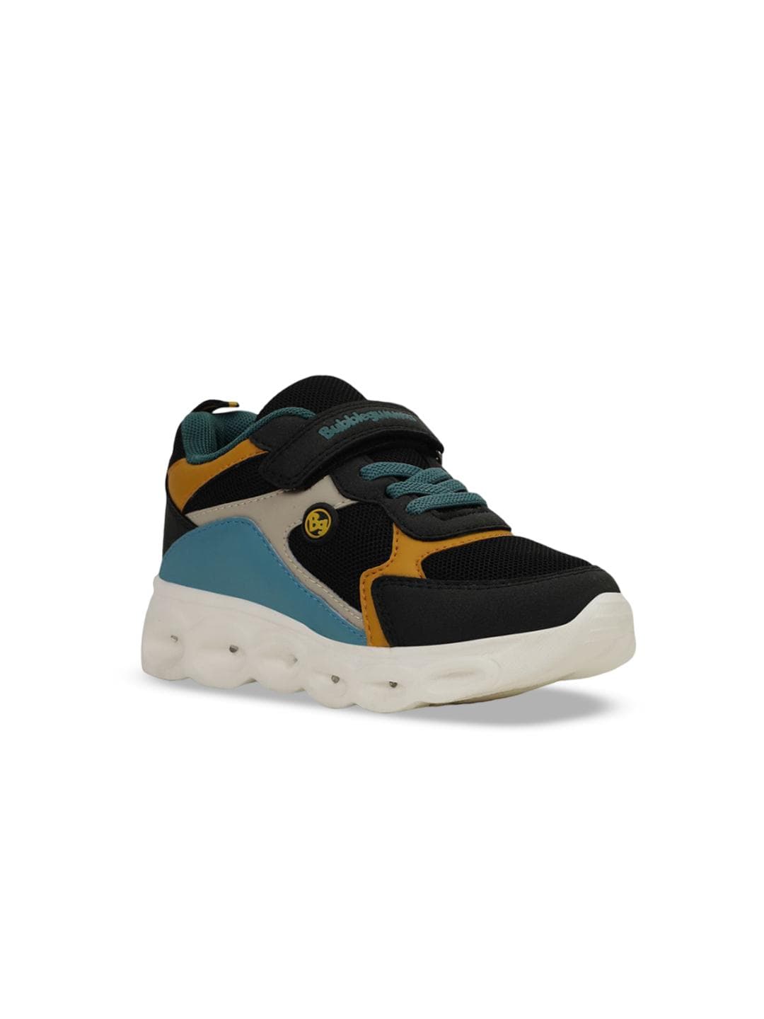 Bubblegummers Boys Round Toe Velcro Sneakers