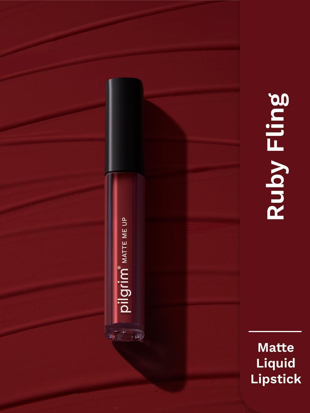 Buy Pilgrim Matte Me Up Liquid Long Lasting & Non Drying Lipstick 3 Ml Ruby Fling 19 - - Personal Care for Women