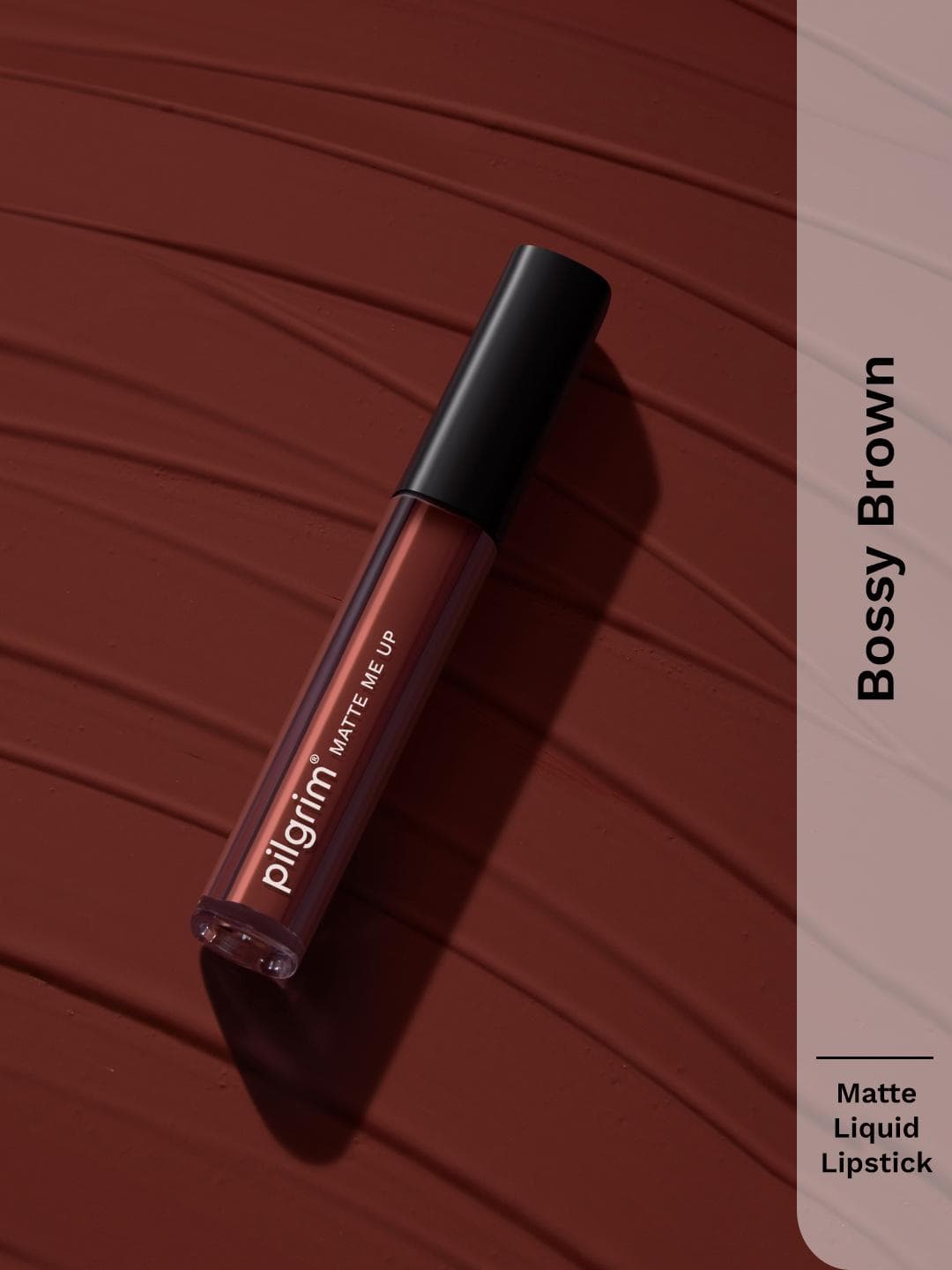 Buy Pilgrim Matte Me Up Long Lasting Liquid Lipstick 3ml Bossy Brown 03 - - Personal Care for Unisex