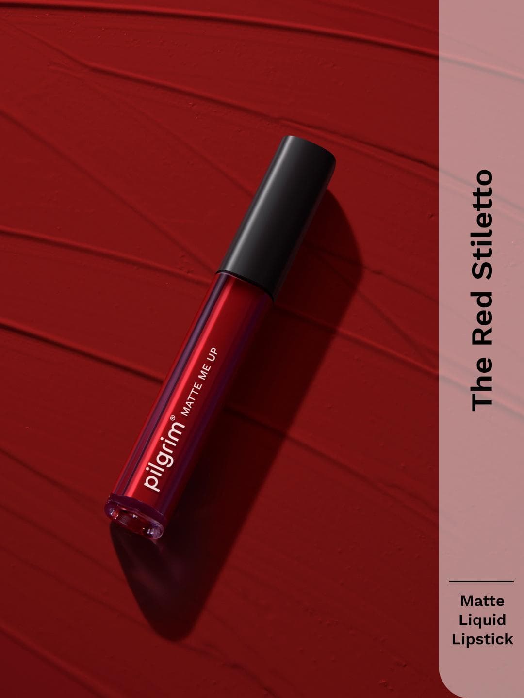 Buy Pilgrim Matte Me Up Long Lasting Liquid Lipstick 3ml The Red Stiletto 01 - - Personal Care for Unisex