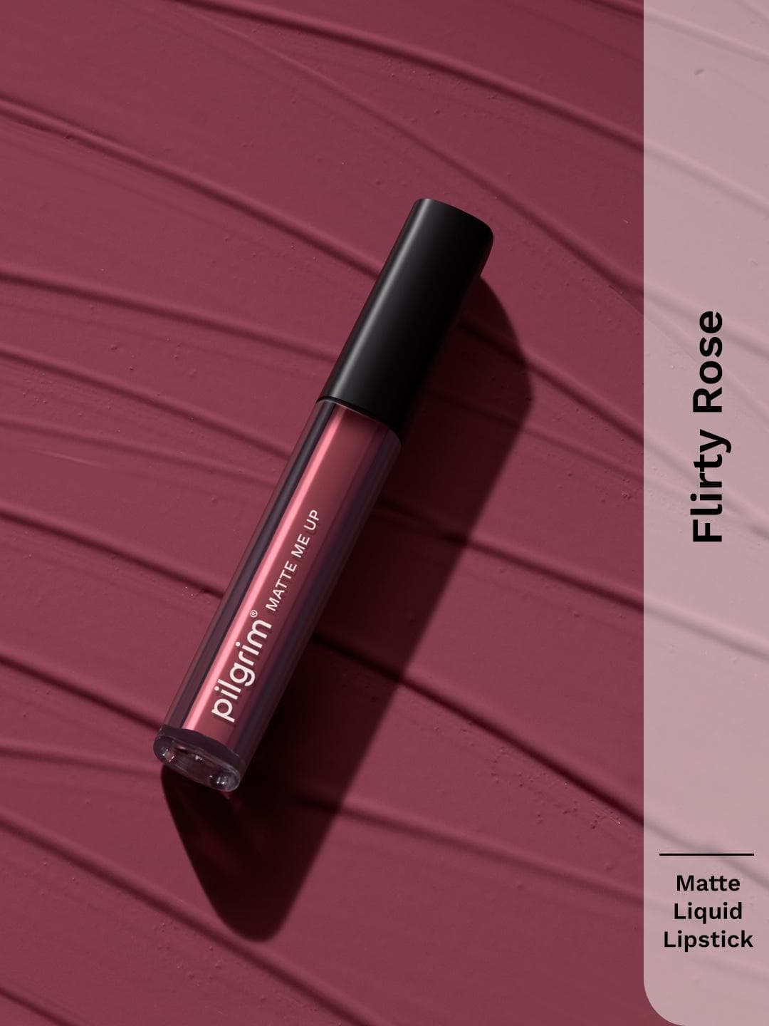 Buy Pilgrim Matte Me Up Long Lasting Liquid Lipstick 3ml Flirty Rose 08 - - Personal Care for Unisex