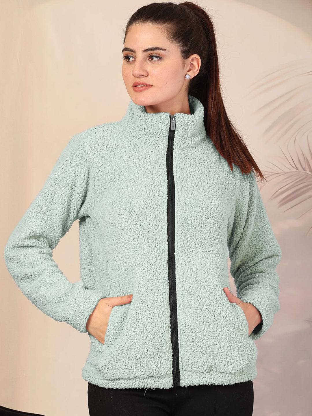 KLOTTHE Women Sherpa Heavy Winter Jacket