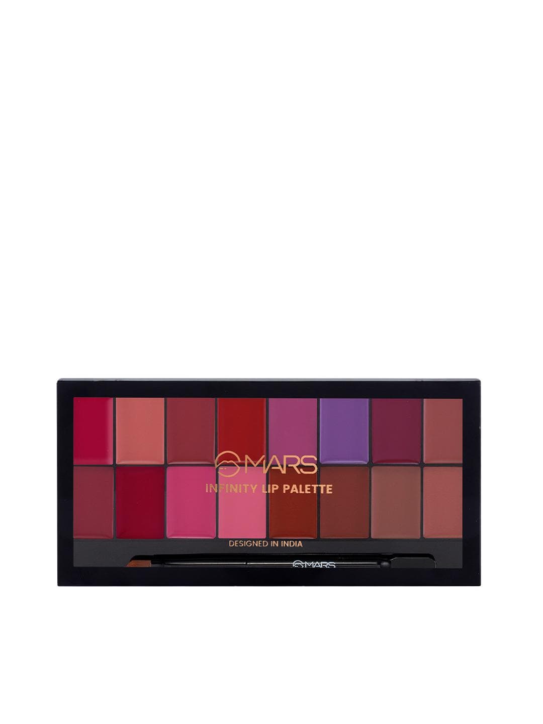 Buy MARS 16 Color Infinity Matte Lip Color Palette Shade 02 - - Personal Care for Women